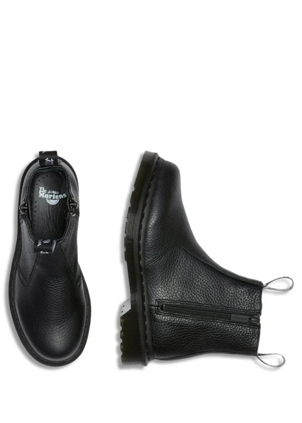 2976 W/Zips Milled Nappa>Dr. Martens Best