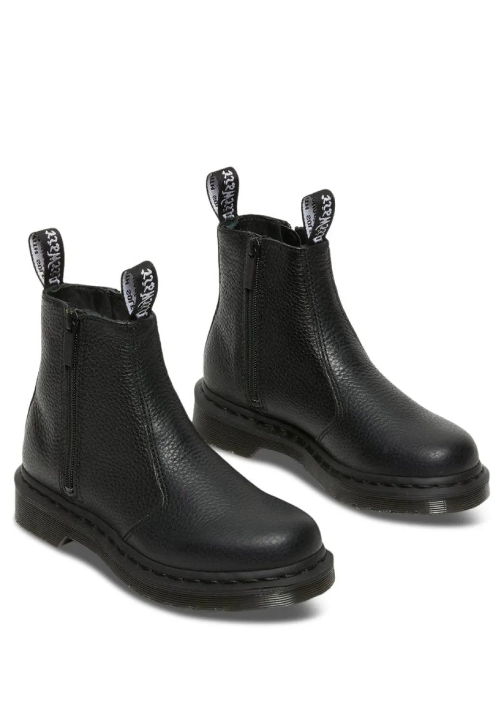 2976 W/Zips Milled Nappa>Dr. Martens Best