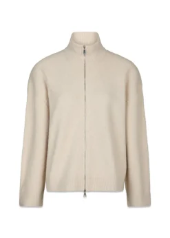 Asley Zip Knit Cardigan>Neo Noir Hot