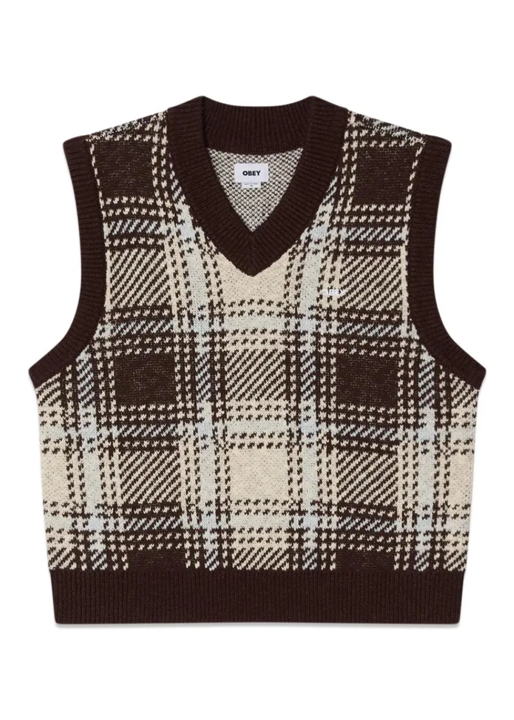 Avon Plaid Vest>OBEY Hot