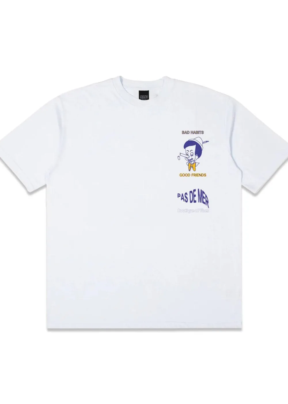 BAD HABITS TEE>Pas de Mer Best