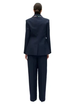 BELTED TAILORED PANTS><noscript><img width=