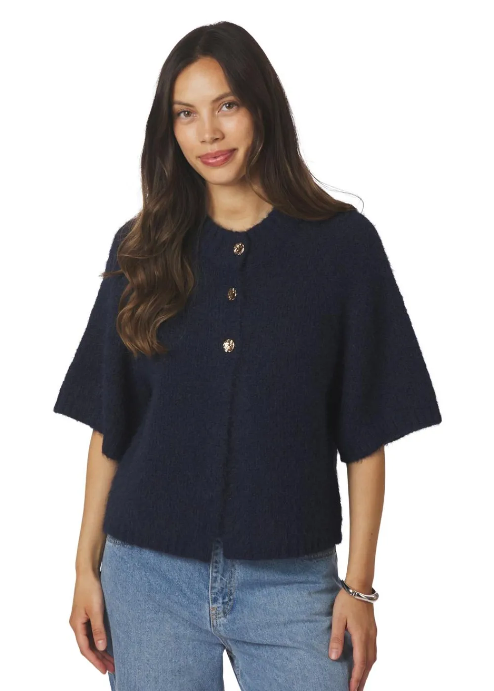 Benuta Fluffy Knit Cardigan>Neo Noir Discount