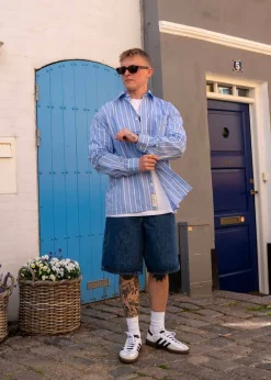 Buzo Striped Shirt>Woodbird Best