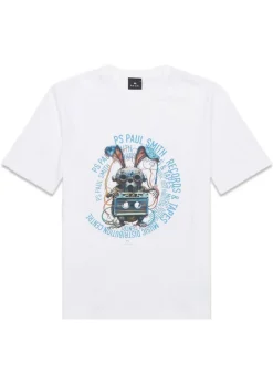 Casual Fit SS T-Shirt Tape>Paul Smith - PS New