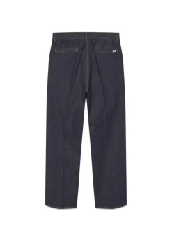 CLAY CREASED DENIM PANTS>Forét Outlet