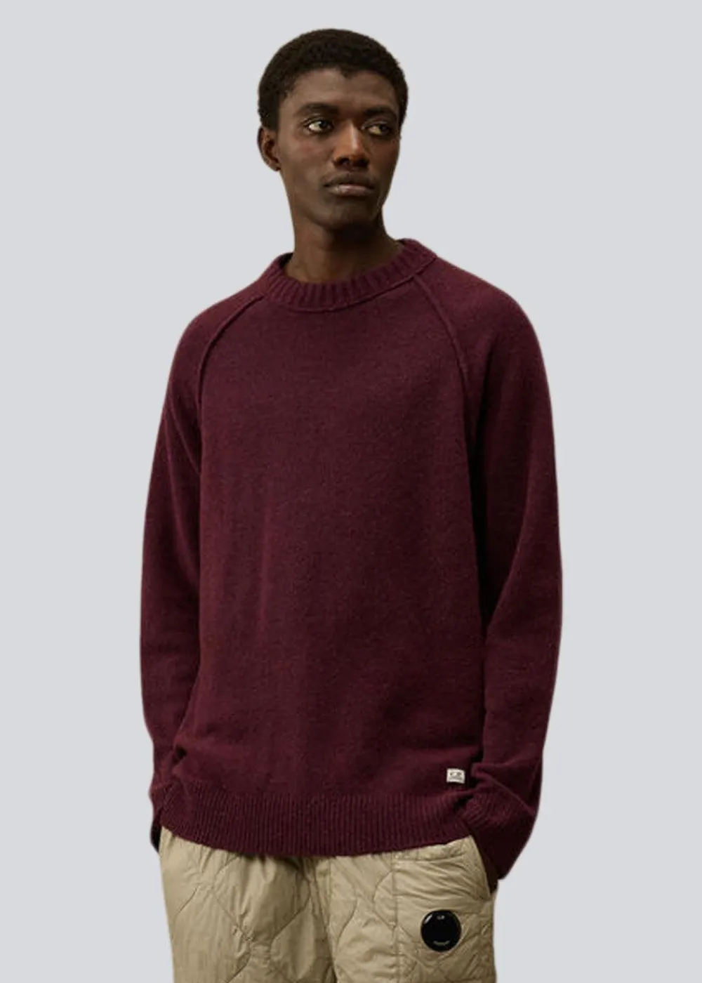 Crew Neck Alpaca Wool>C.P. Company