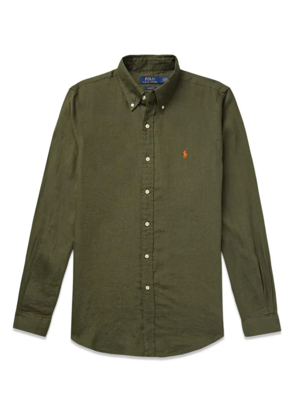 Custom Fit Linen Shirt>Ralph Lauren Outlet