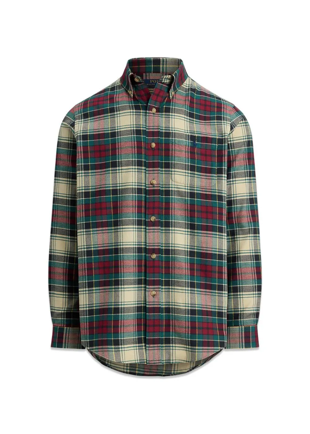 Custom Fit Plaid Performance Shirt>Ralph Lauren Outlet