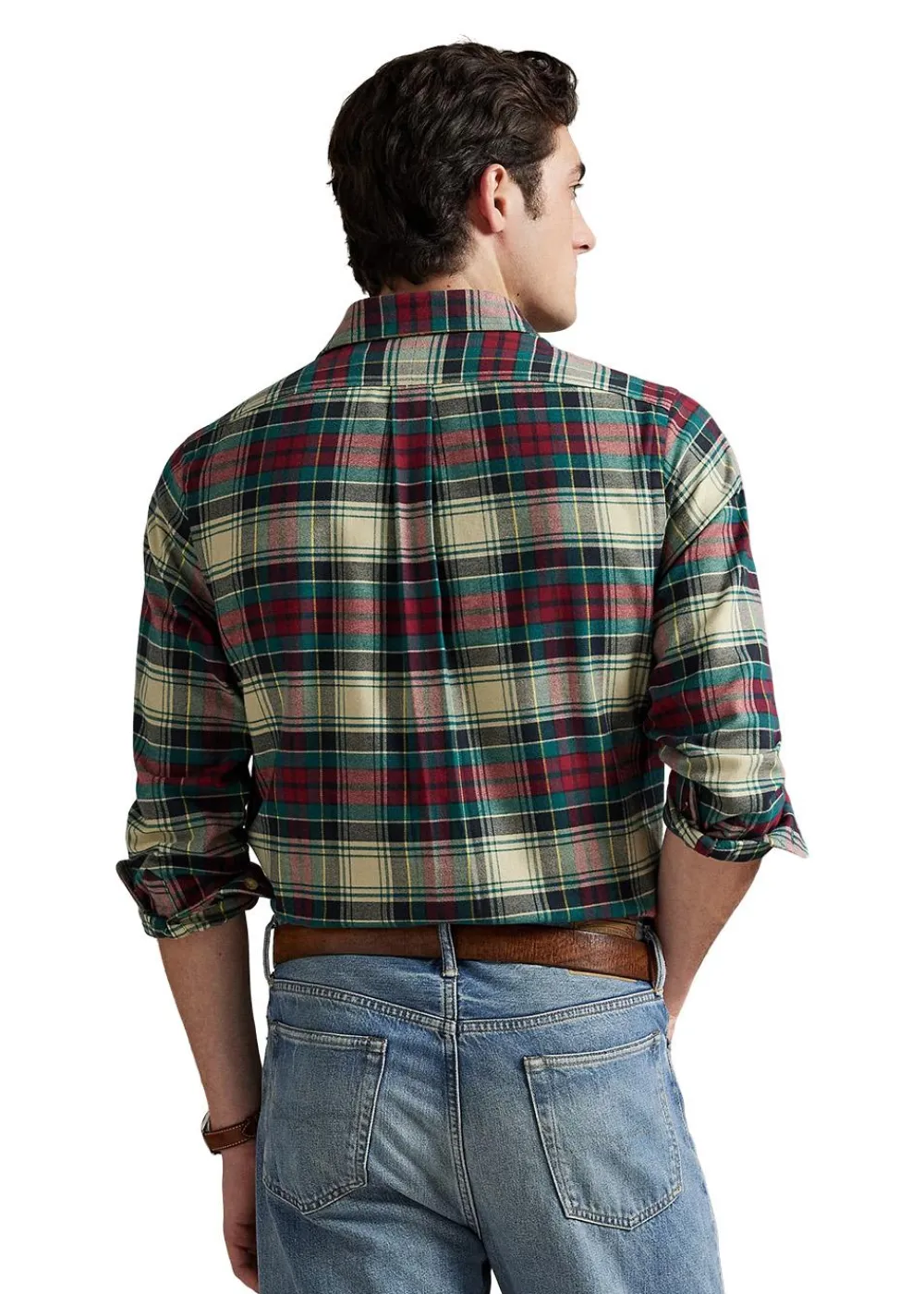 Custom Fit Plaid Performance Shirt>Ralph Lauren Outlet