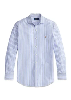 Custom Fit Striped Oxford Shirt>Ralph Lauren New
