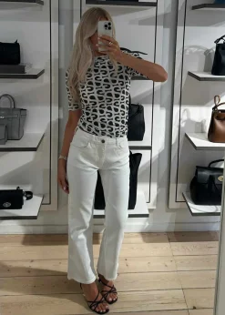 ELASTIC SHORT SLEEVE T-SHIRT><noscript><img width=