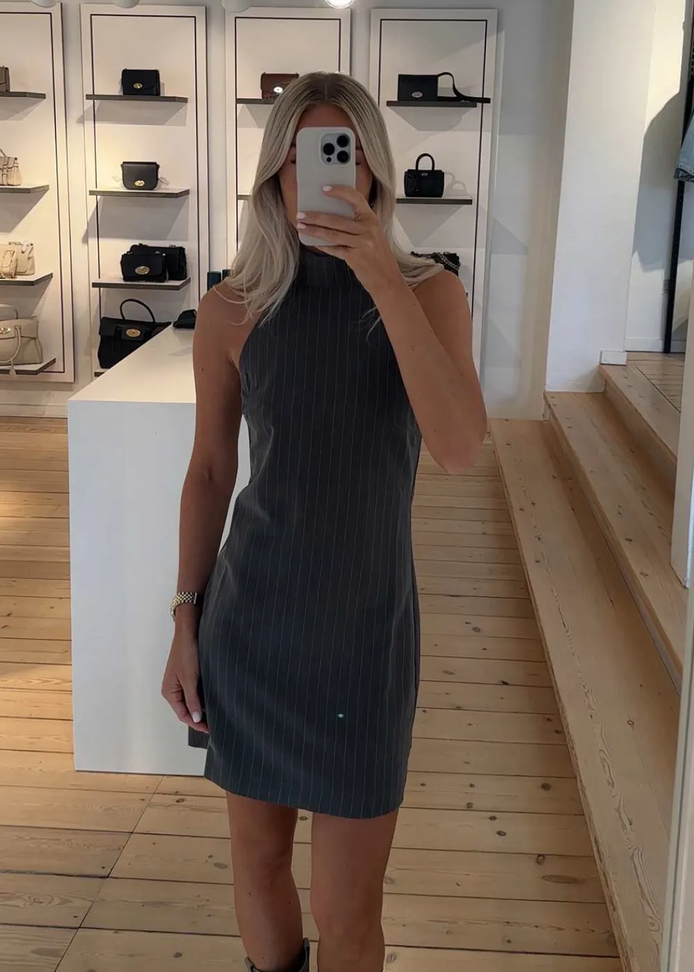 EmiliaMD halterneck dress>Modström