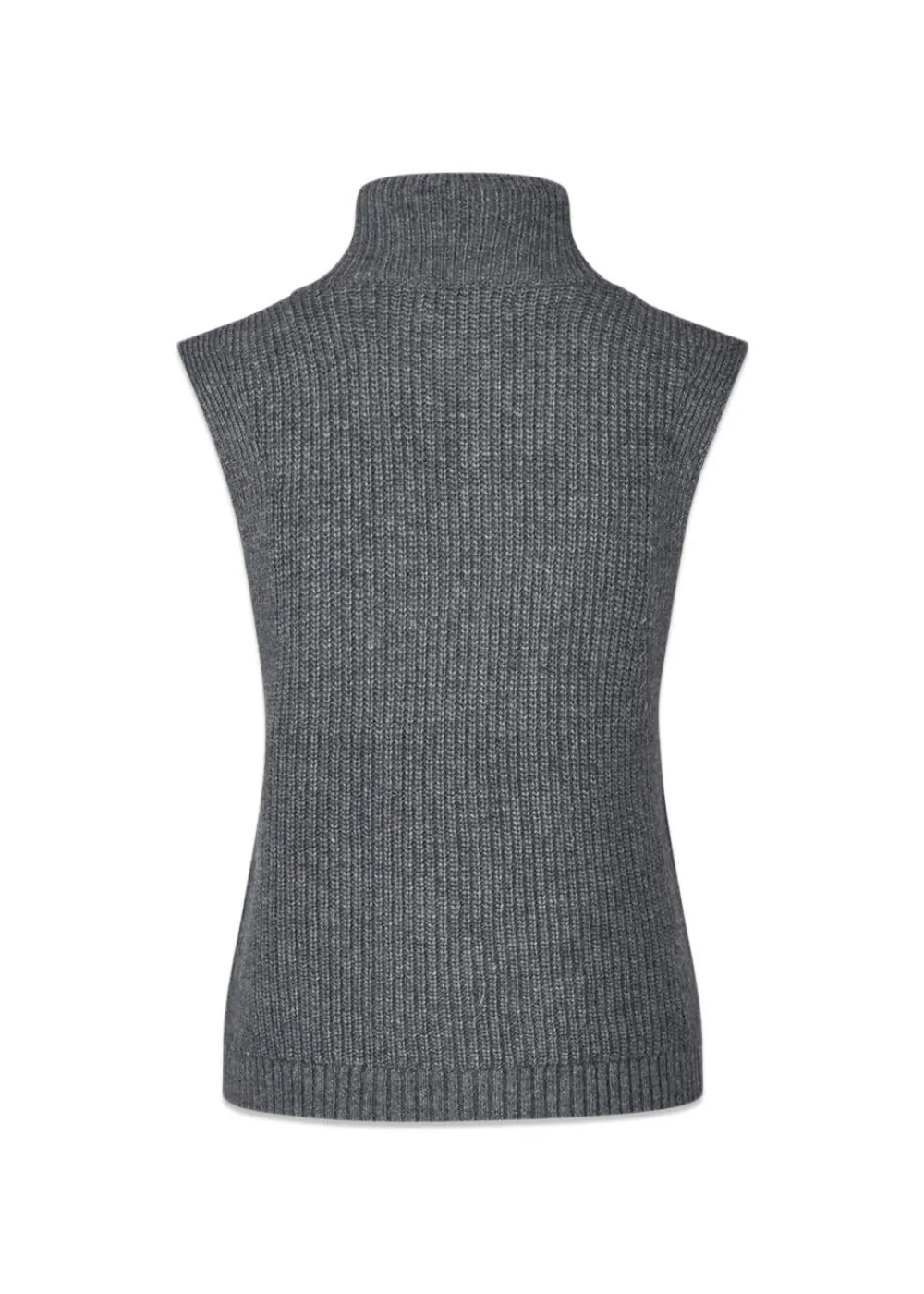 Fave Knit Zip Vest>Oval Square Outlet