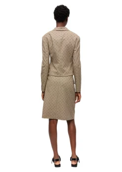 Flock Check Suiting Blazer></noscript>Ganni Best