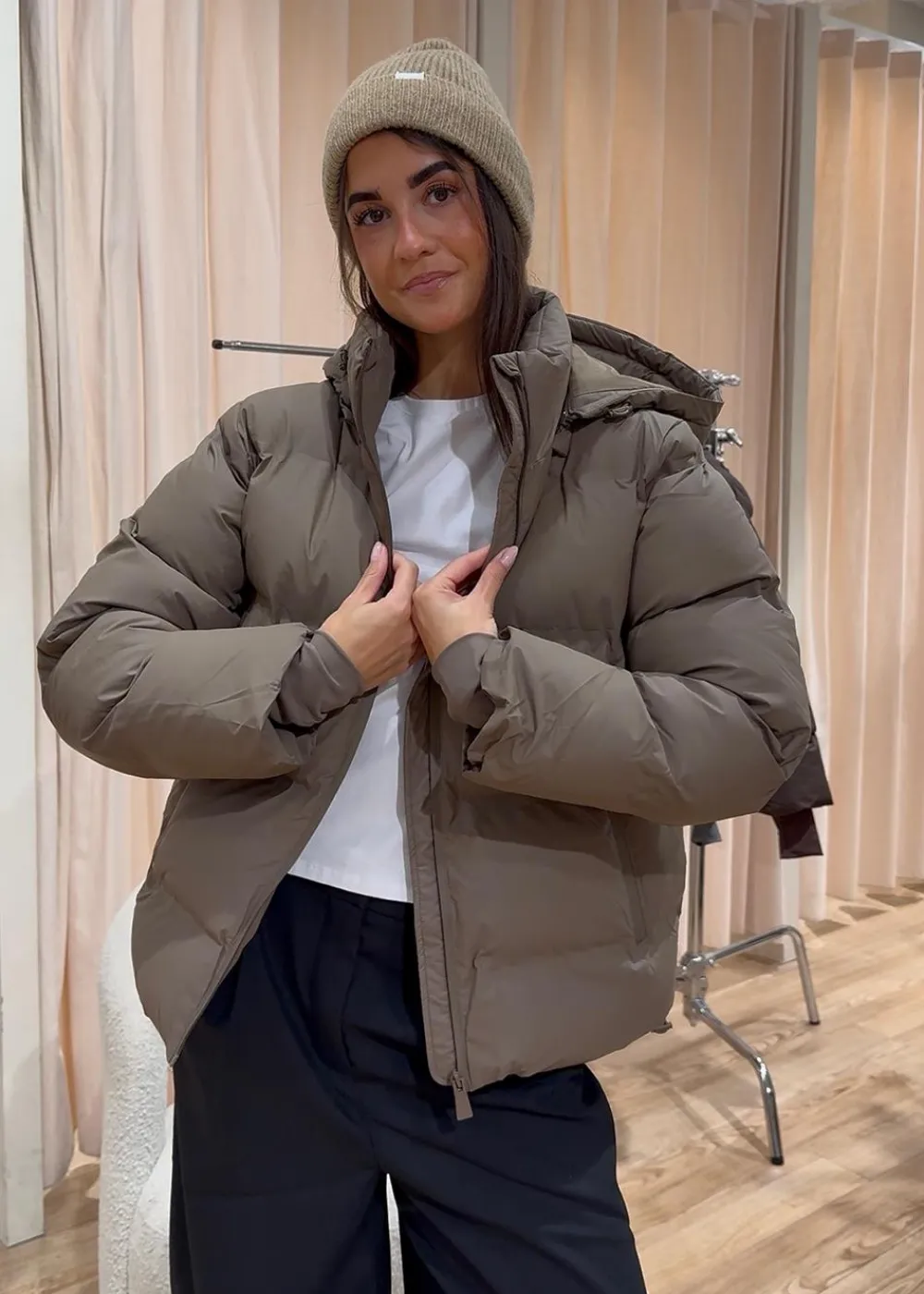 Fox C Puffer Jacket>Neo Noir Outlet