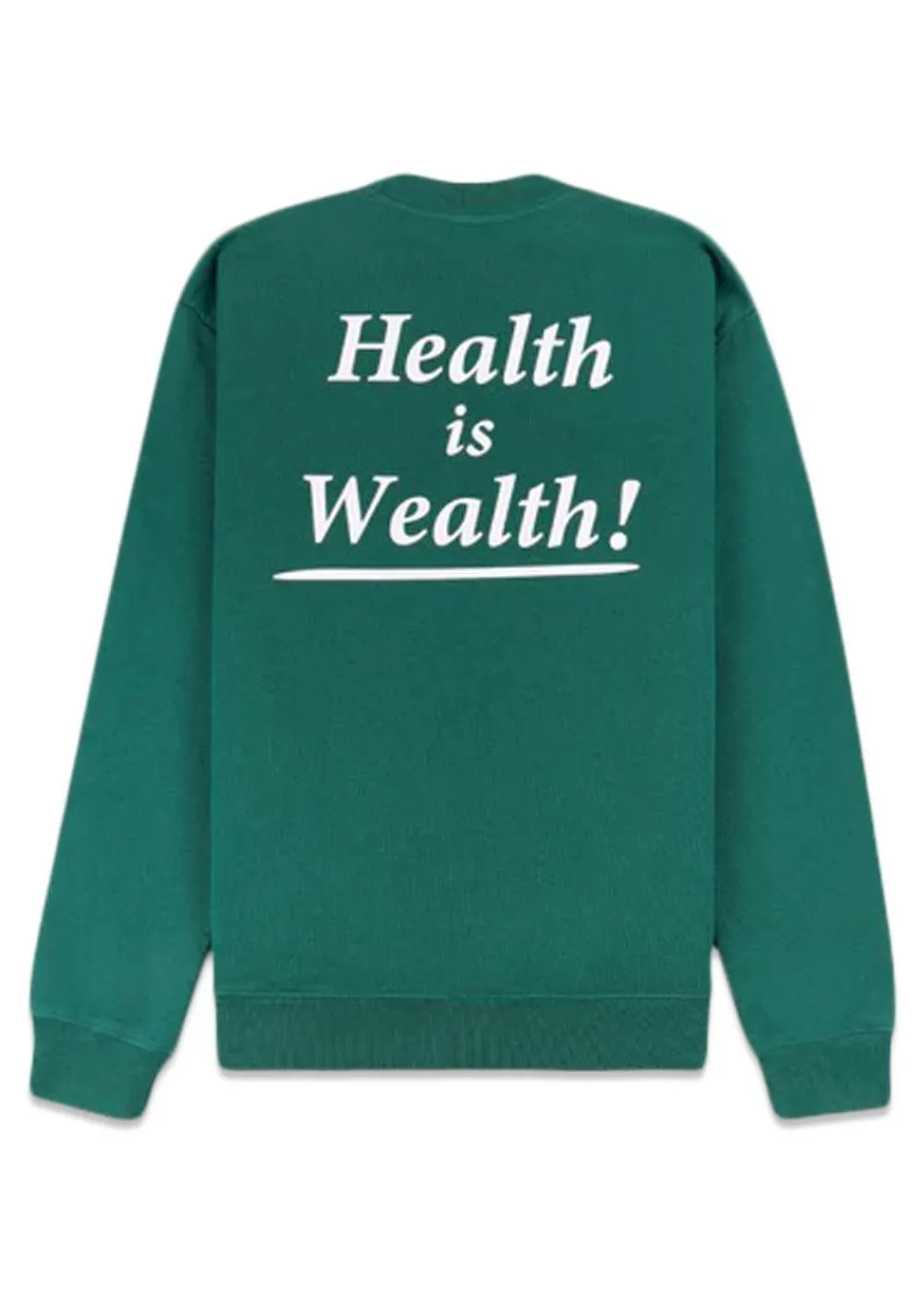 Health Is Wealth Crewneck>Sporty & Rich New