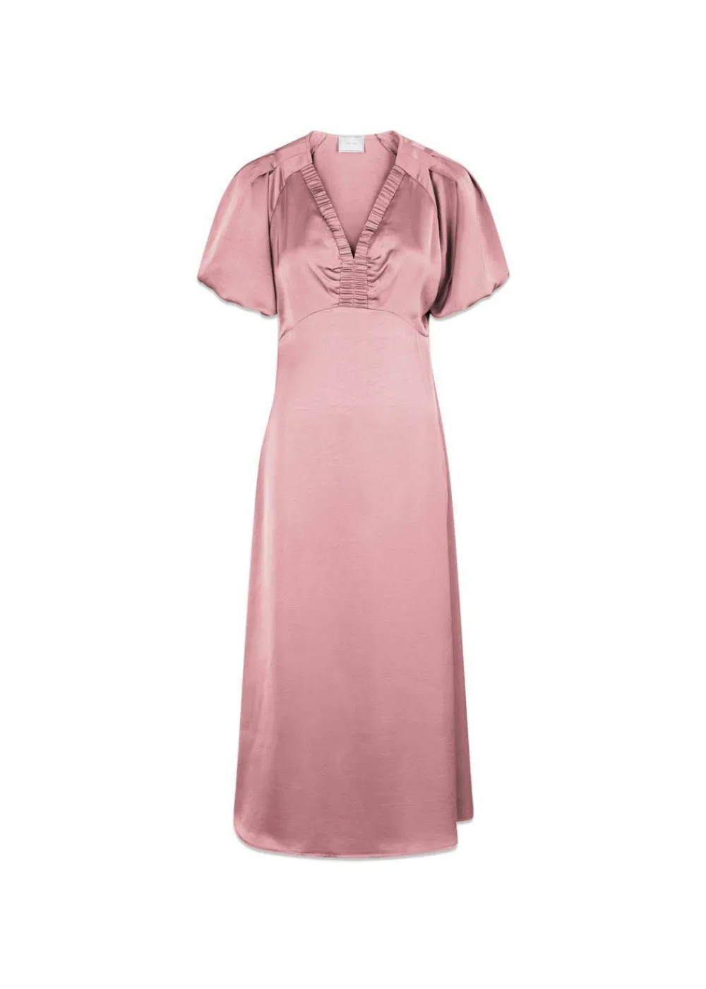 Illana Heavy Sateen Dress>Neo Noir Best