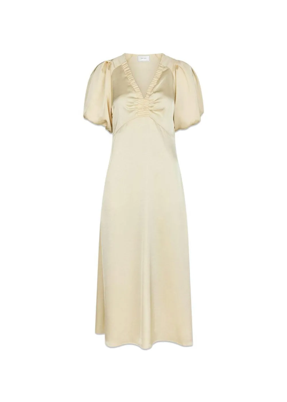 Illana Heavy Sateen Dress>Neo Noir Online