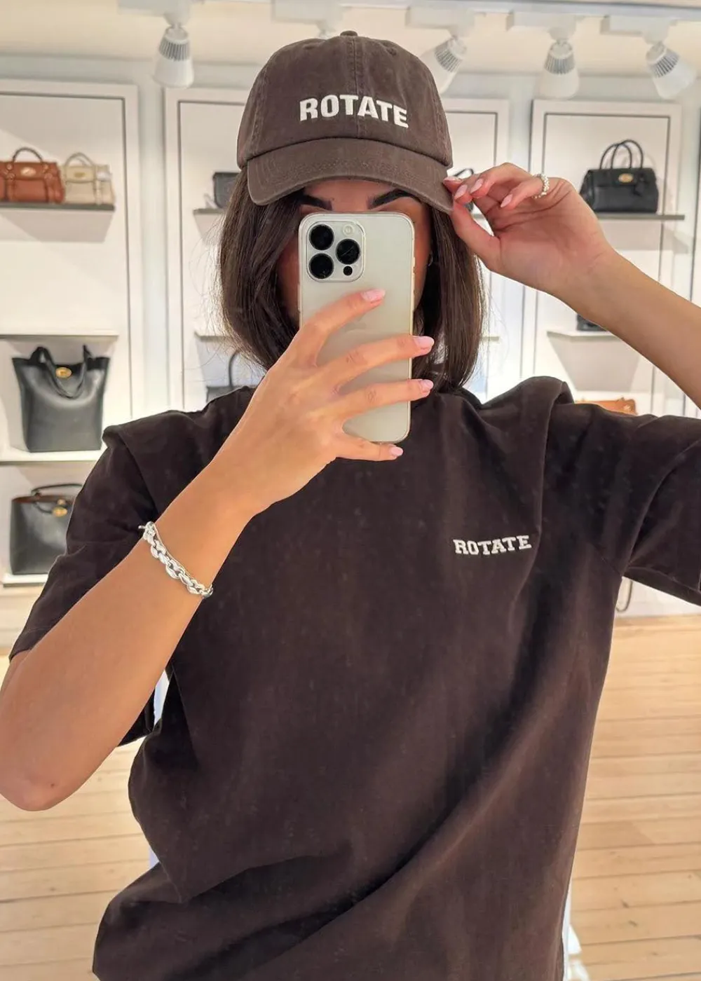 JERSEY OVERSIZED T-SHIRT>Rotate Sale