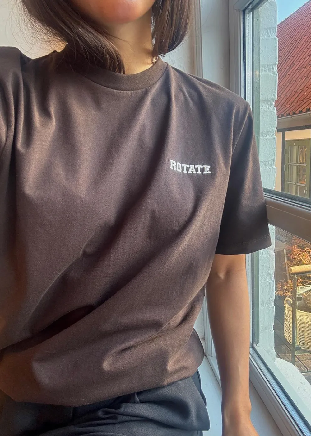 JERSEY OVERSIZED T-SHIRT>Rotate Sale