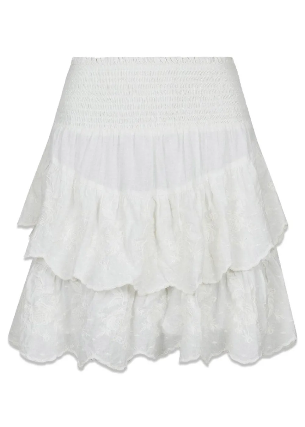 Line Emb Skirt>Neo Noir Best