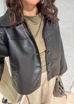 Lunara Collar Stitch Jacket><noscript><img width=