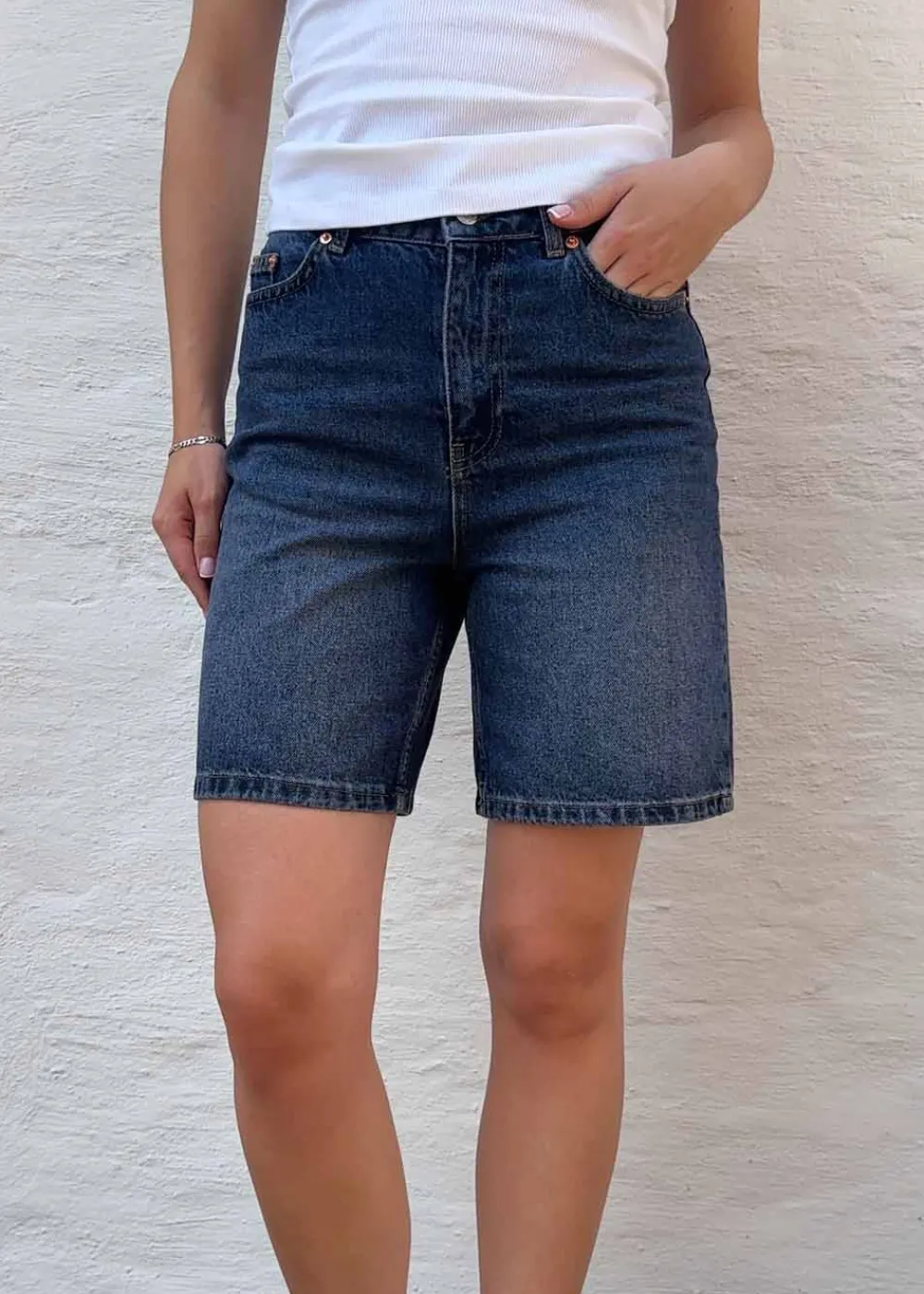 Maggie 90s Rinse Shorts>Woodbird Discount