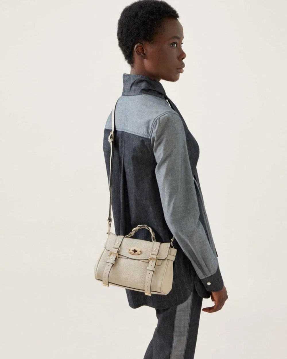 Mini Alexa Heavy Grain>Mulberry Clearance