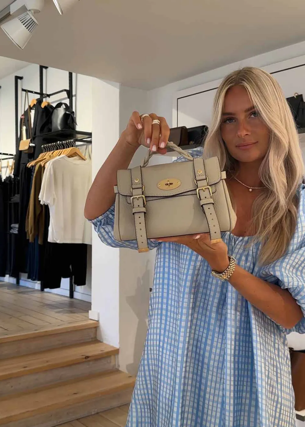 Mini Alexa Heavy Grain>Mulberry Clearance