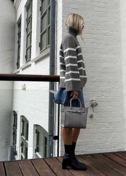 Mini Zipped Bayswater Micro Classic Grai></noscript>Mulberry Best