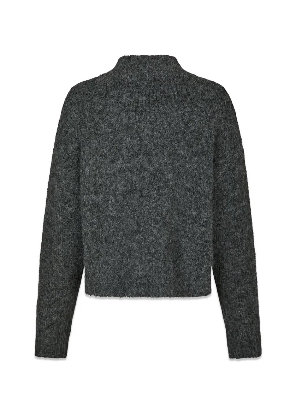 Paulina Fluffy Knit Blouse>Neo Noir Clearance