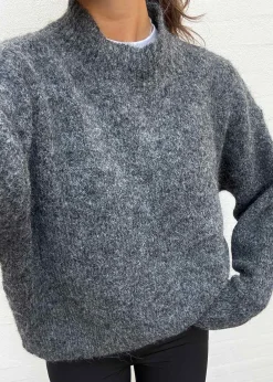 Paulina Fluffy Knit Blouse><noscript><img width=