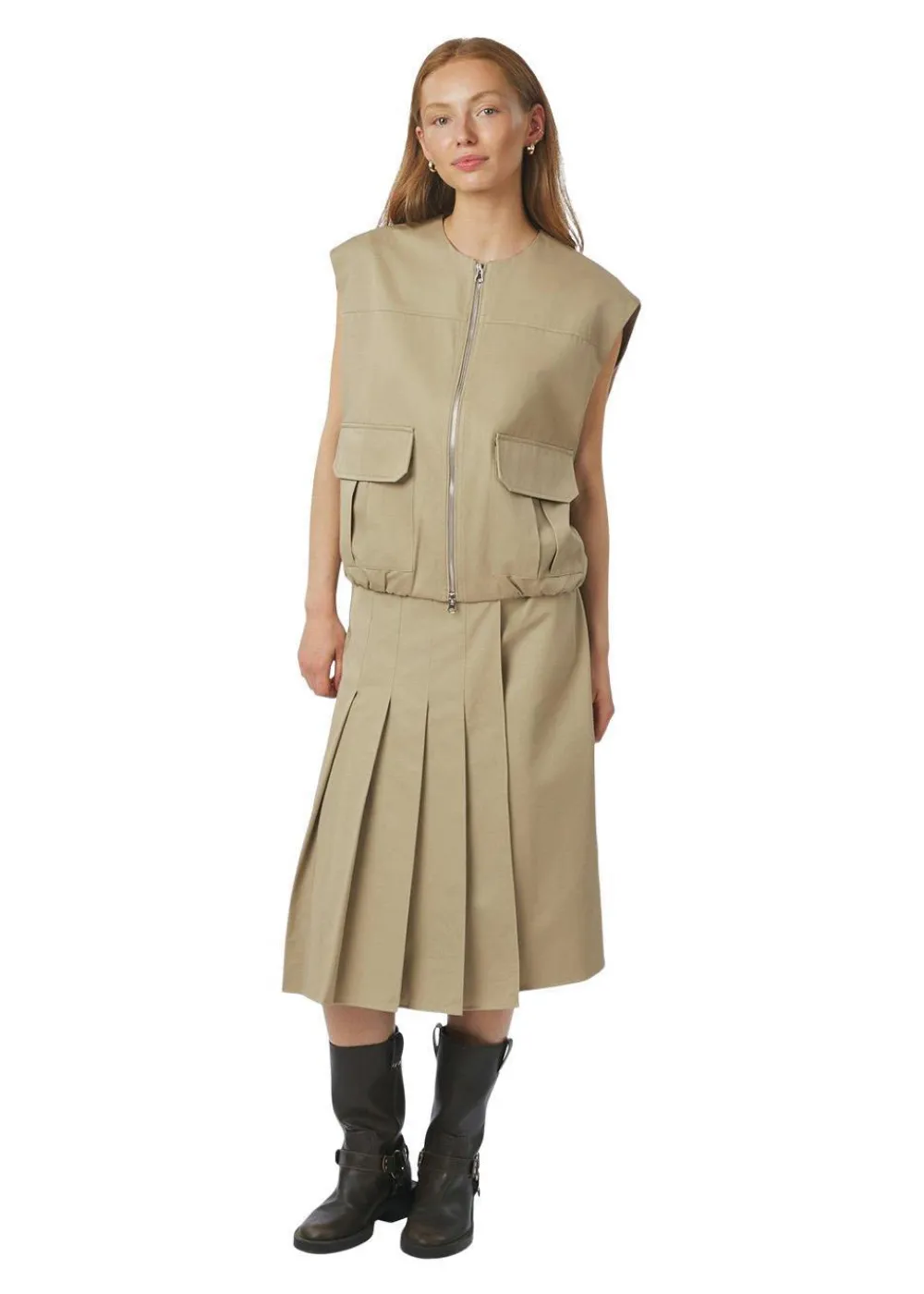 Prisilla Twill Skirt>Neo Noir Sale