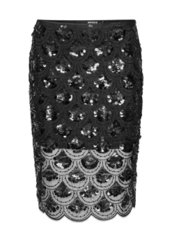 Sequins Pencil Skirt>Rotate Online
