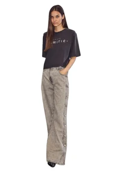 Side Panel Button Jeans>HAUTE L’AMITIÉ Online