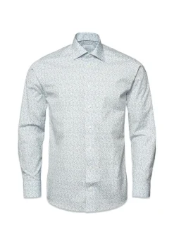 Slim Floral Print Shirt>Eton Hot