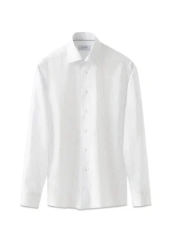 Slim Geometric Signature Twill>Eton Discount