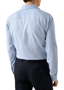 Slim Semi Solid Effect Dobby Shirt><noscript><img width=