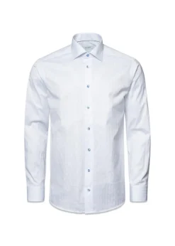Slim Stripped Signature Oxford Shirt>Eton Hot