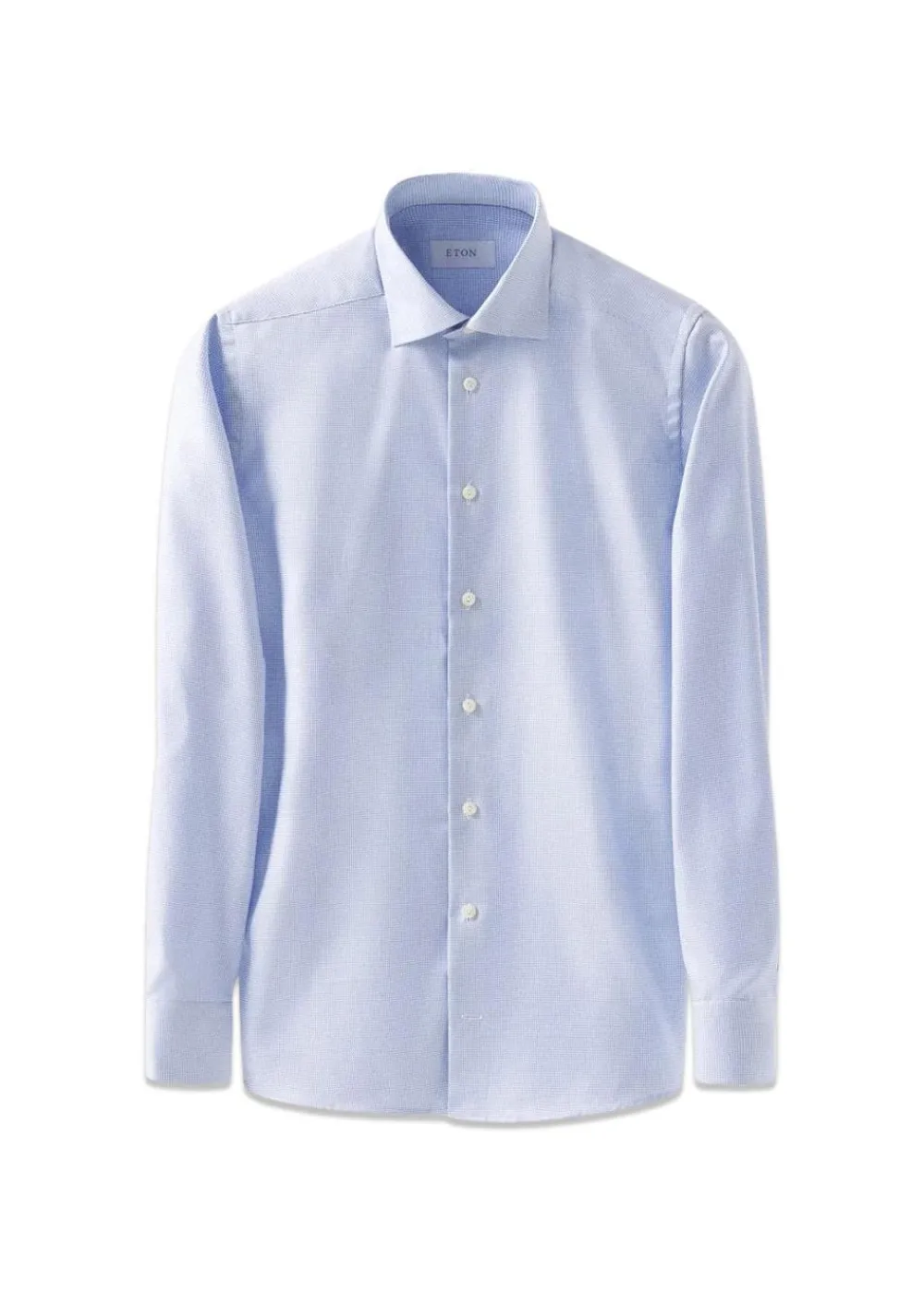 Slim Textured Twill Shirt>Eton Clearance