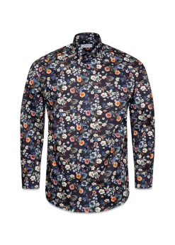 Slim-Floral Print Signature Twill>Eton Hot