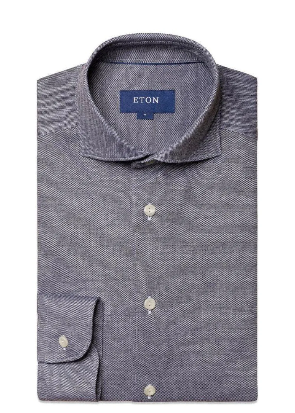 Slim-Oxford Pique Shirt>Eton