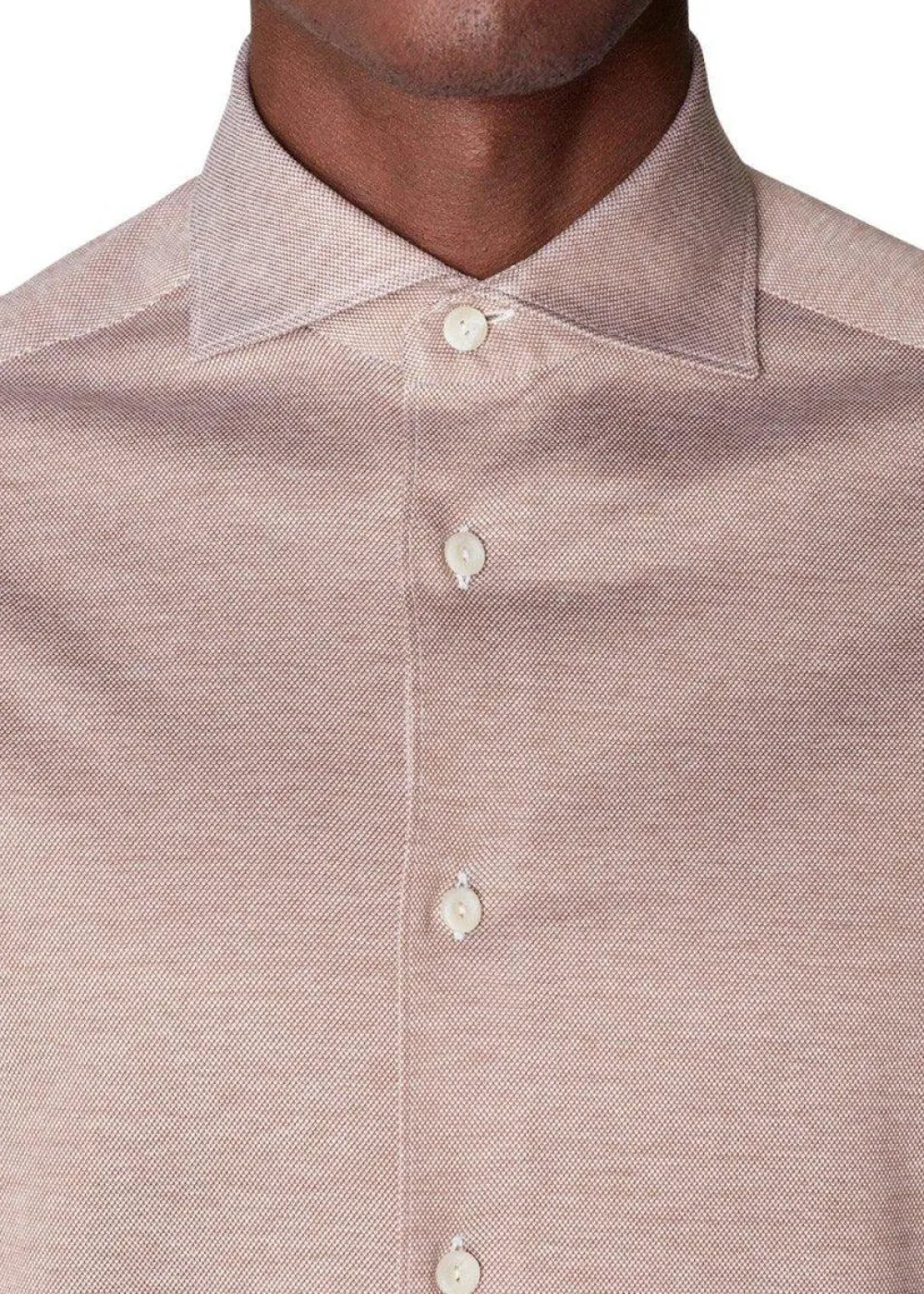 Slim-Oxford Pique Shirt>Eton Online