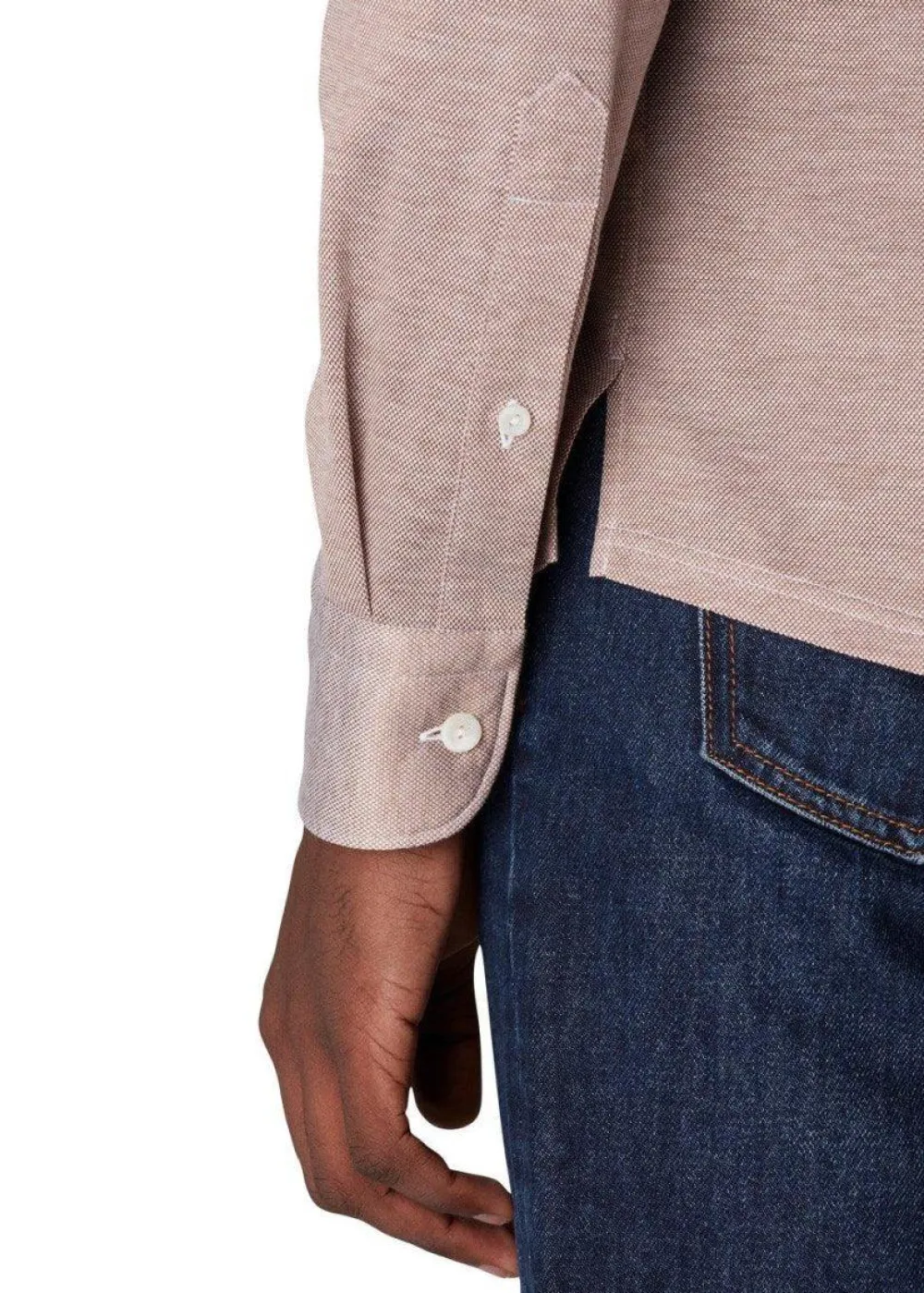 Slim-Oxford Pique Shirt>Eton Online