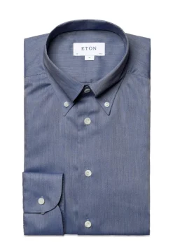Slim-Twill Button Down Shirt><noscript><img width=