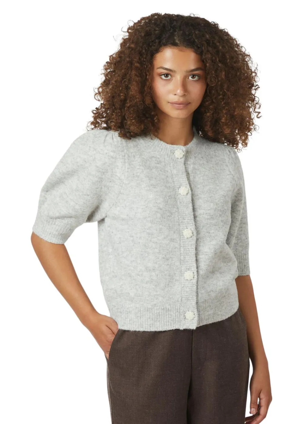 Trudy Deco Knit Cardigan>Neo Noir Sale