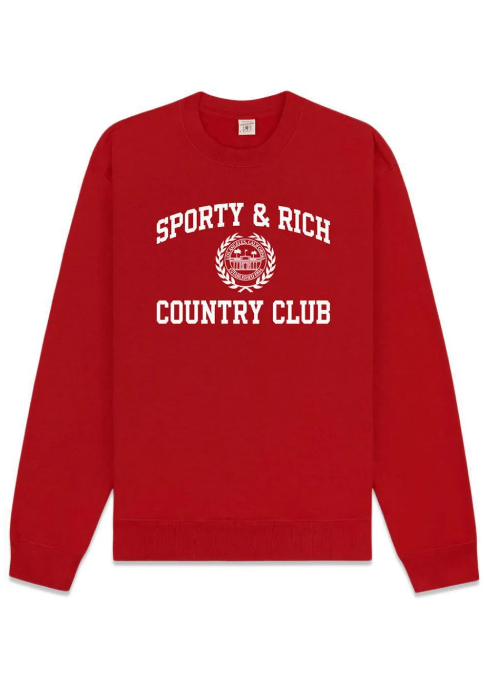 Varsity Crest Crewneck>Sporty & Rich Outlet
