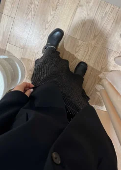 Vicky Sequins Skirt><noscript><img width=