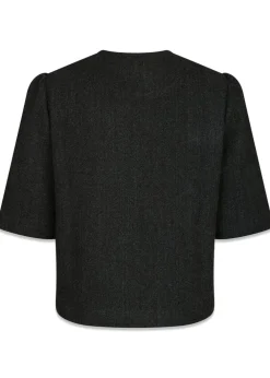 Xanthe Herringbone Blazer>Neo Noir Discount